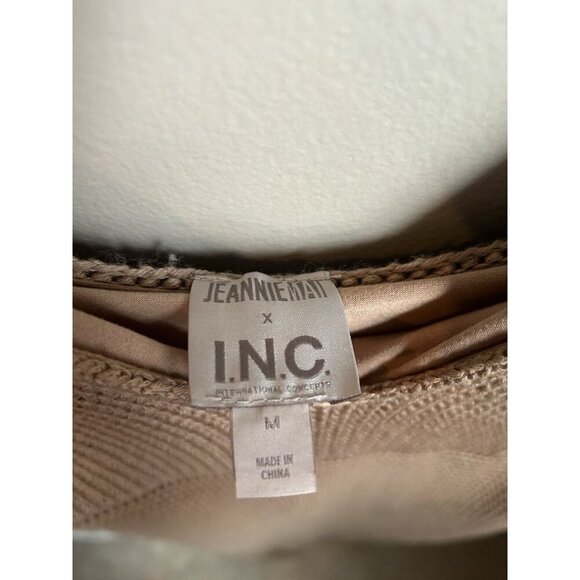 INC International Concepts Jeannie Mai Crochet Summer Maxi Bodycon Dress Medium - Picture 7 of 11